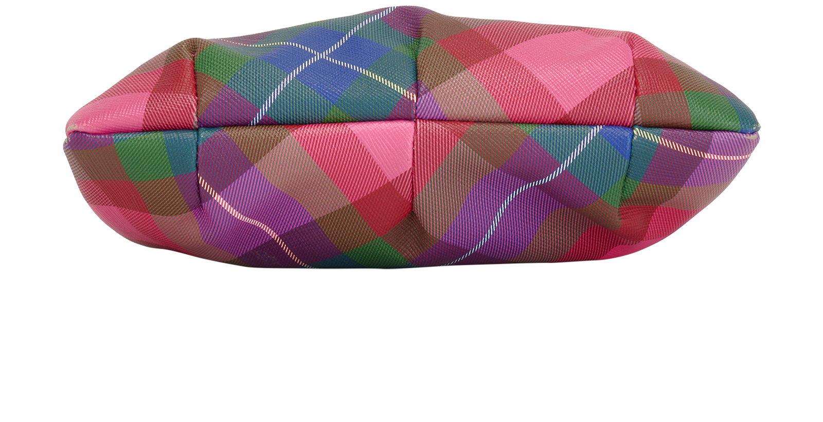 Granny Frame Purse, &pound;95, Handbags, Blue/Purple/Red, Canvas, Top view